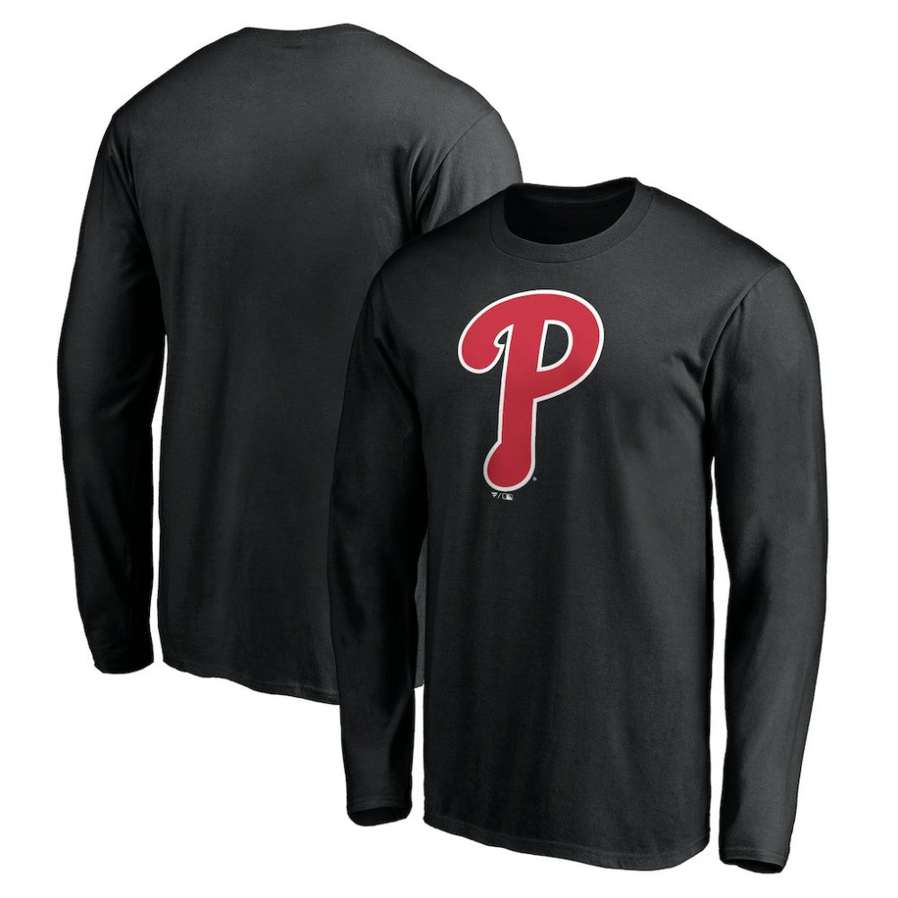 MLB Philadelphia Phillies Official Team Logo Long Sleeve T-Shirt