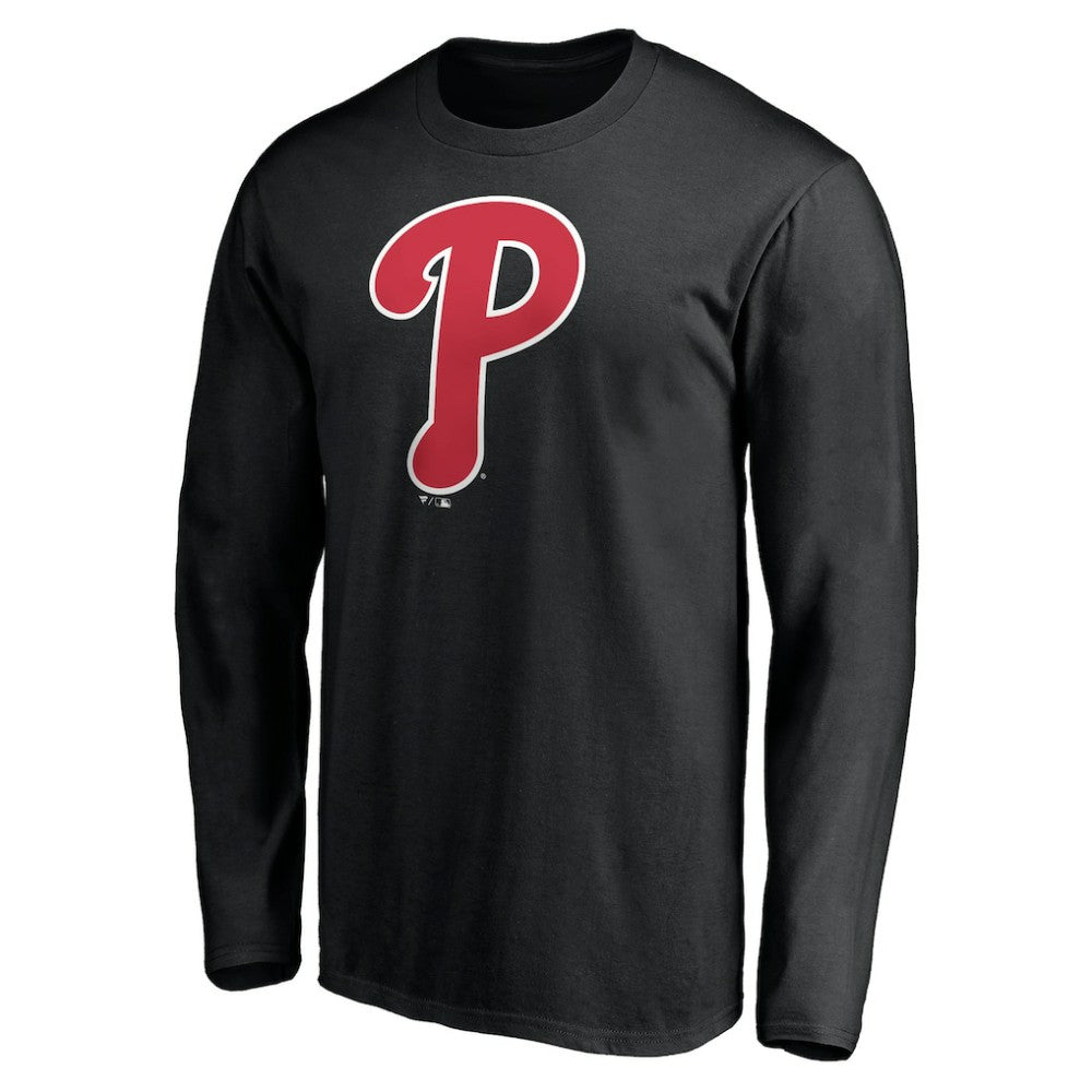 MLB Philadelphia Phillies Official Team Logo Long Sleeve T-Shirt