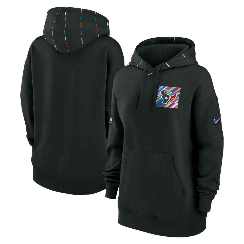 Women's 2023 NFL Crucial Catch Club Pullover Hoodie - Houston Texans