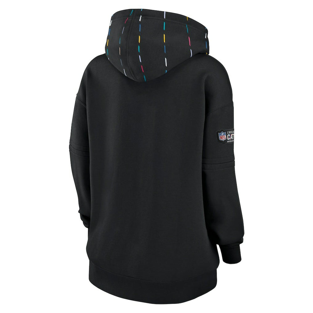 Women's 2023 NFL Crucial Catch Club Pullover Hoodie - Las Vegas Raiders