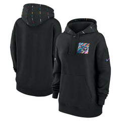Women's 2023 NFL Crucial Catch Club Pullover Hoodie - Tennessee Titans