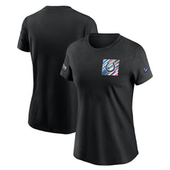 Women's Crucial Catch Sideline Tri-Blend T-Shirt - Indianapolis Colts