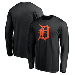MLB Detroit Tigers Official Team Logo Long Sleeve T-Shirt