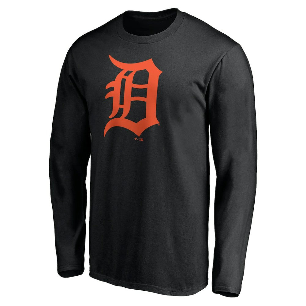MLB Detroit Tigers Official Team Logo Long Sleeve T-Shirt