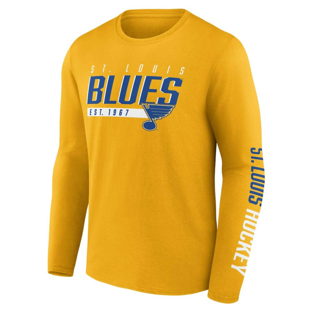 NHL Gold/Blue St. Louis Blues Fanatics Bottle Rocket T-Shirt Combo Pack