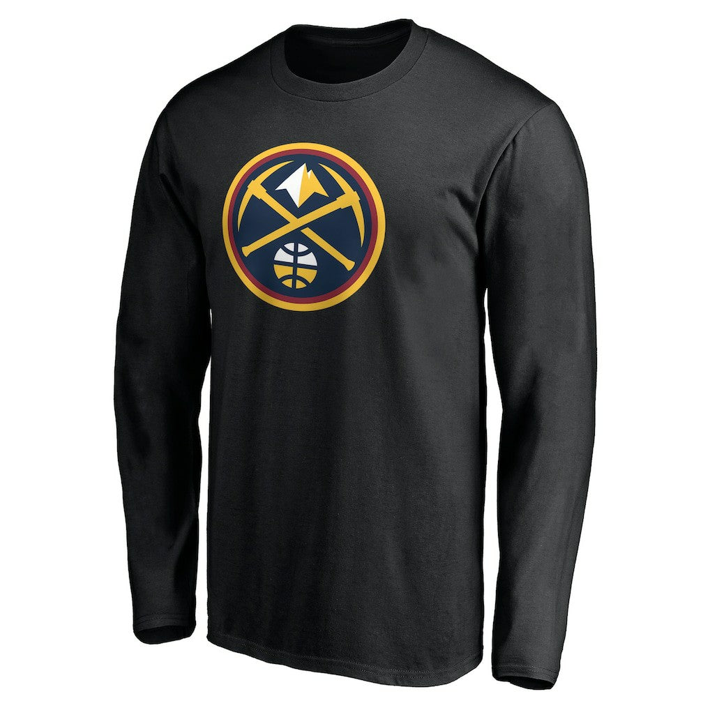 NBA Denver Nuggets Primary Team Logo Long Sleeve T-Shirt sale