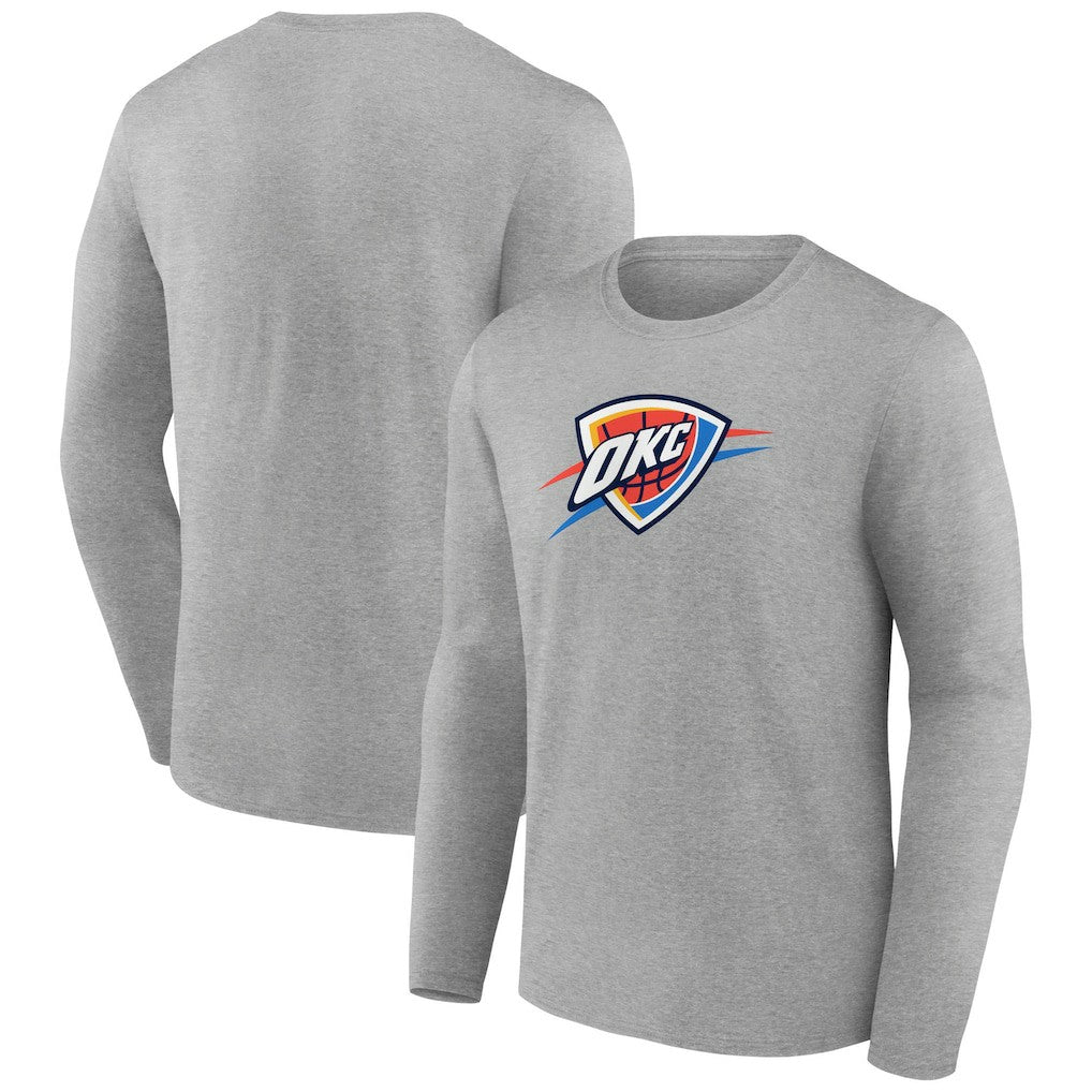 NBA Oklahoma City Thunder Primary Team Logo Long Sleeve T-Shirt