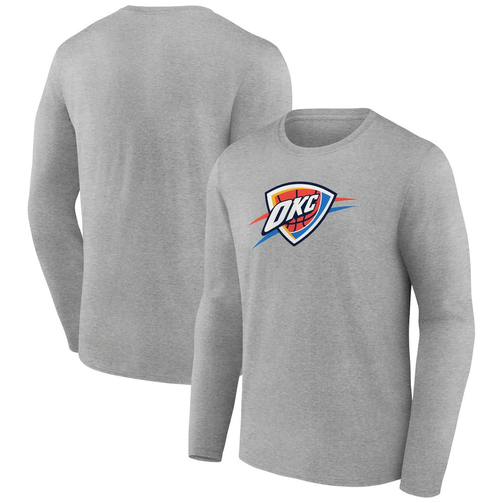 NBA Oklahoma City Thunder Primary Team Logo Long Sleeve T-Shirt