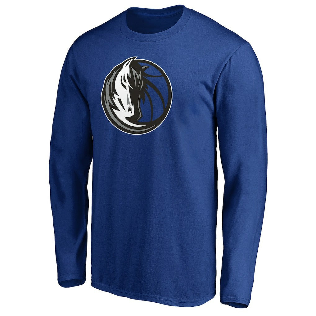 NBA Dallas Mavericks Primary Team Logo Long Sleeve T-Shirt sale