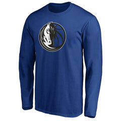 NBA Dallas Mavericks Primary Team Logo Long Sleeve T-Shirt sale