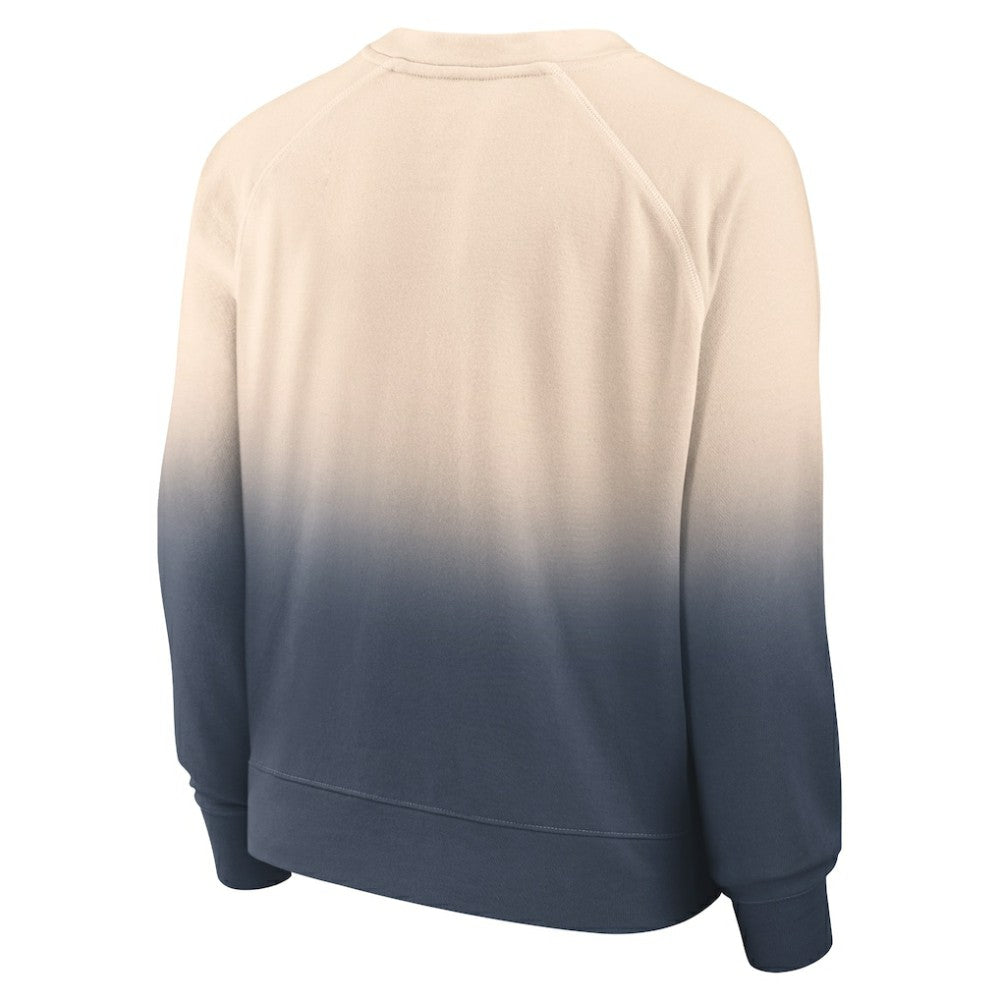 MLB Atlanta Braves Fanatics Women's Luxe Lounge Arch Raglan Pullover Sweatshirt