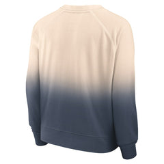 MLB Atlanta Braves Fanatics Women's Luxe Lounge Arch Raglan Pullover Sweatshirt