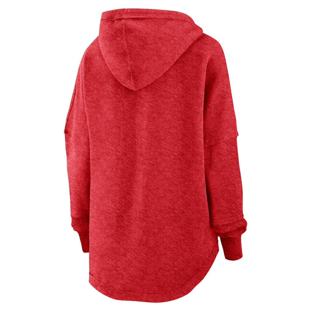 MLB St. Louis Cardinals Fanatics Women's Luxe Pullover Hoodie