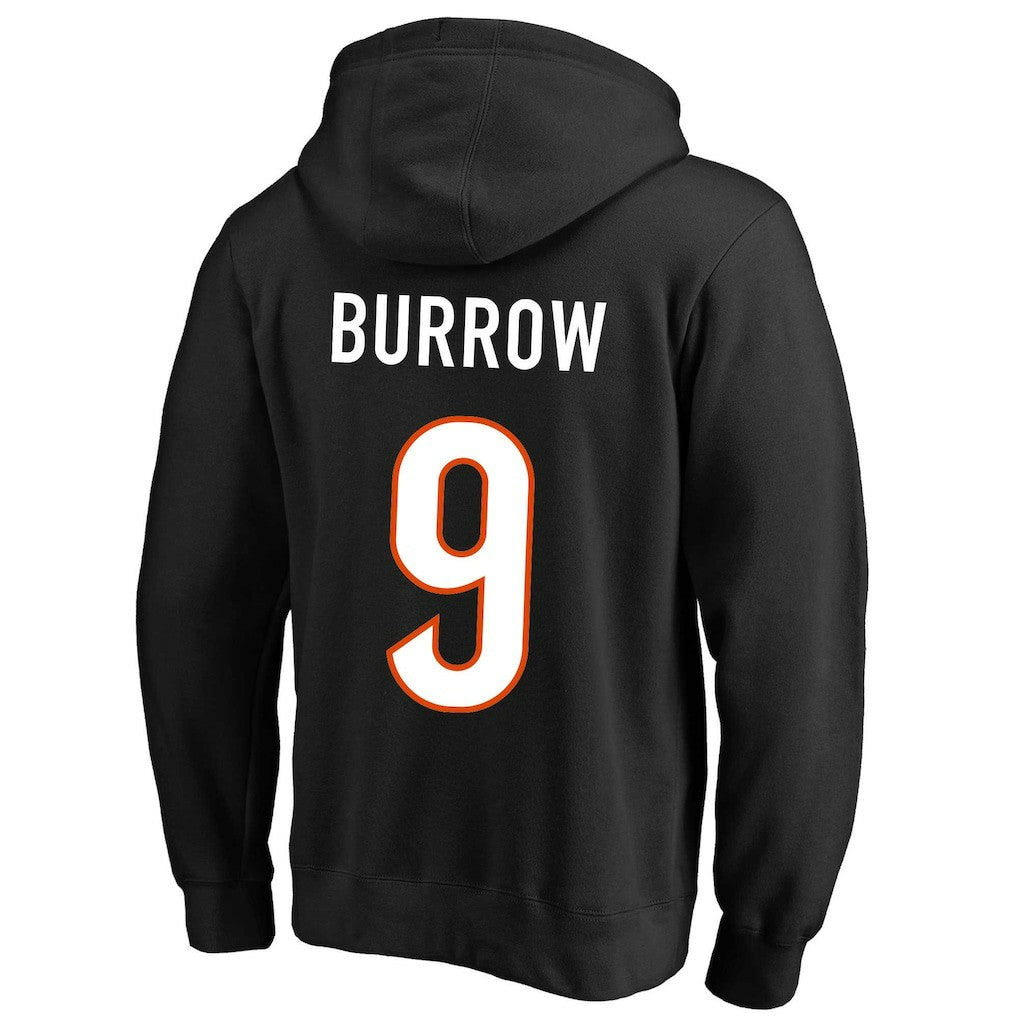 Joe Burrow  Big & Tall Fleece Name & Number Pullover Hoodie - Cincinnati Bengals