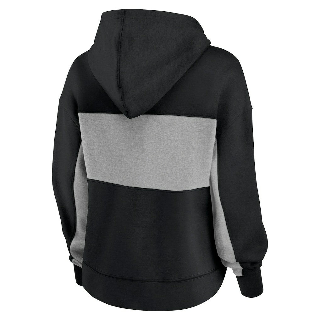 Women's Filled Stat Sheet Lighweight Modest Crop Hoodie - Carolina Panthers