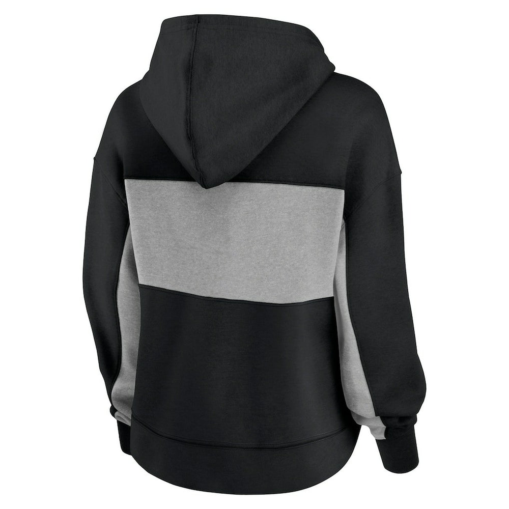 Women's Filled Stat Sheet Lighweight Modest Crop Hoodie - Carolina Panthers