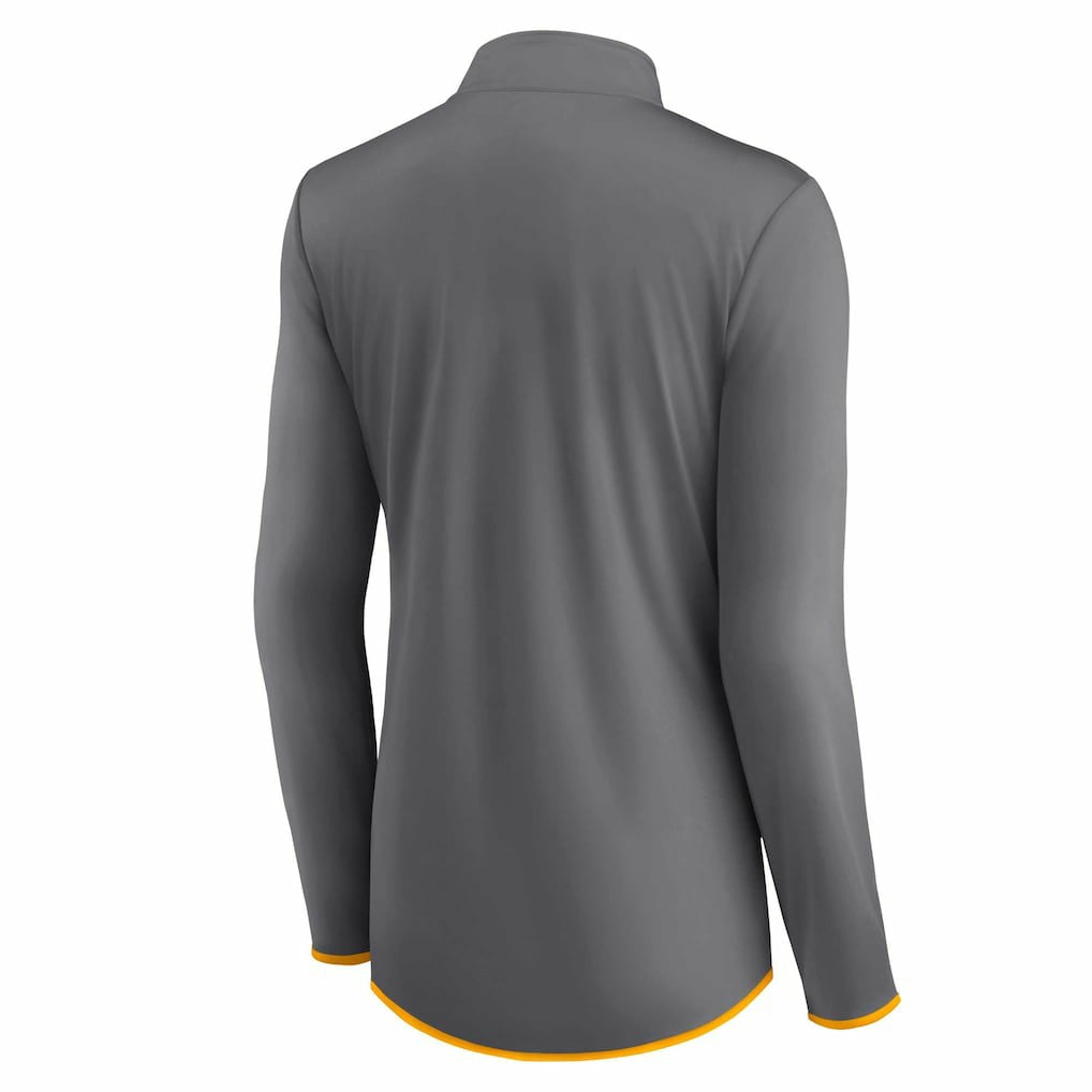 Women's Adult Corner Long Sleeve 1/4 Zip Top - Los Angeles Rams