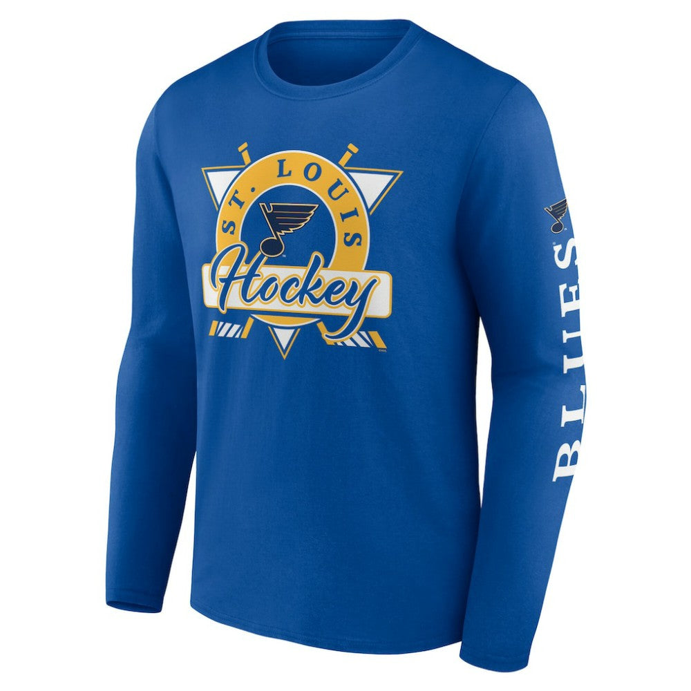 NHL Blue St. Louis Blues Fanatics Rinkside Long Sleeve T-Shirt