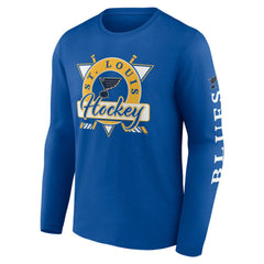 NHL Blue St. Louis Blues Fanatics Rinkside Long Sleeve T-Shirt