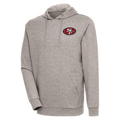 Antigua Action Lightweight Pullover Hoodie - San Francisco 49ers