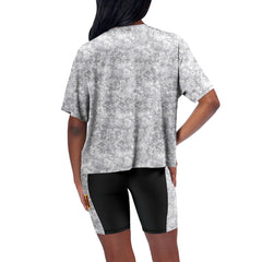 Certo Women's Cropped Turnout T-Shirt - Washington Commanders
