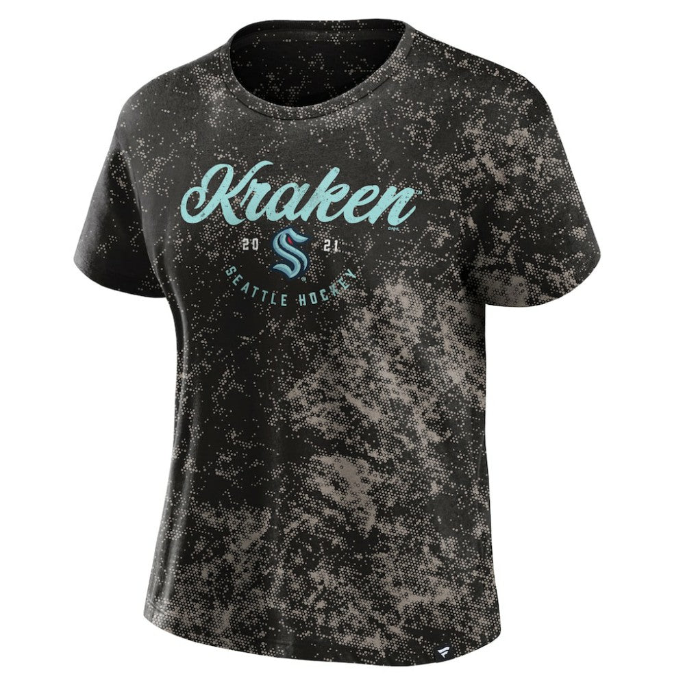 NHL Black Seattle Kraken Fanatics Women's Breakaway T-Shirt