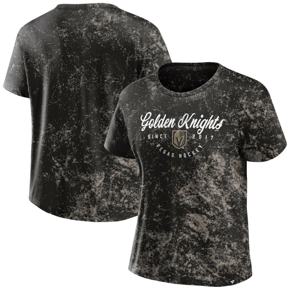 NHL Black Vegas Golden Knights Fanatics Women's Breakaway T-Shirt