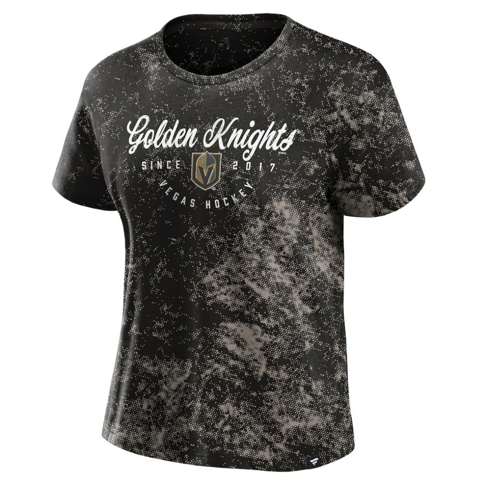 NHL Black Vegas Golden Knights Fanatics Women's Breakaway T-Shirt