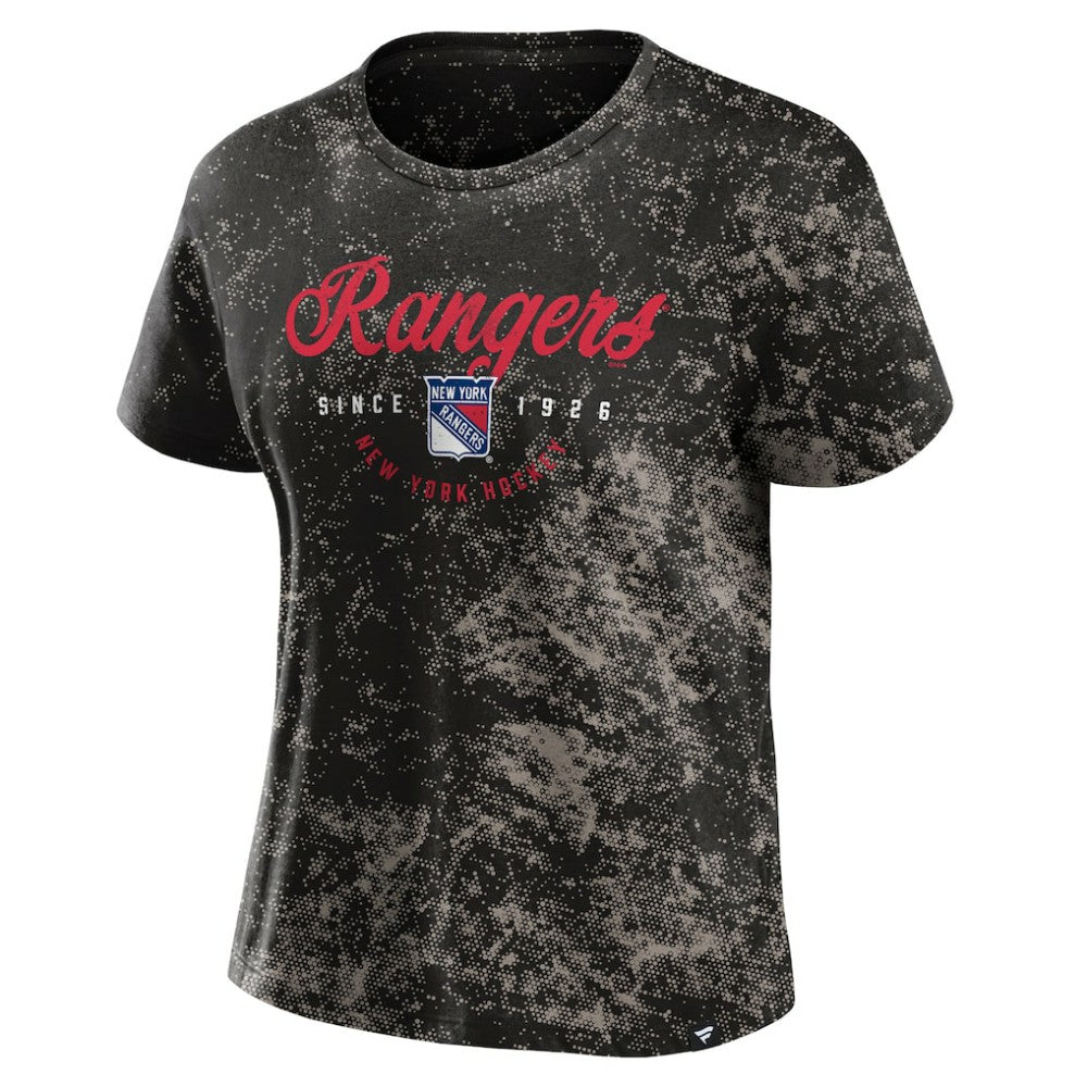 NHL Black New York Rangers Fanatics Women's Breakaway T-Shirt