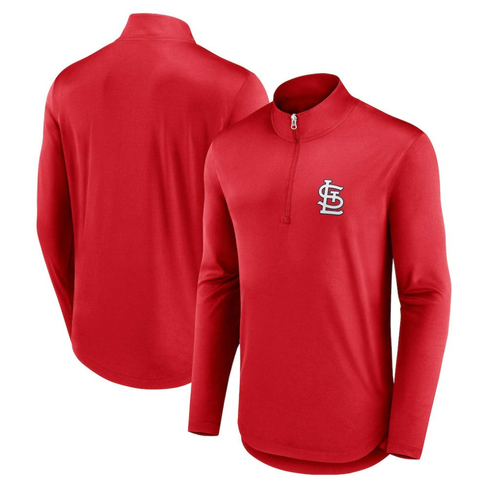 MLB St. Louis Cardinals Fanatics Quarterback Quarter-Zip Top