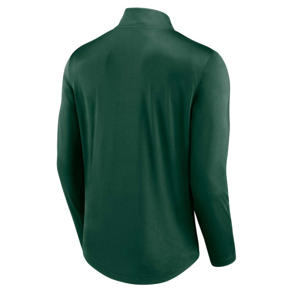 MLB Athletics Fanatics Quarterback Quarter-Zip Top