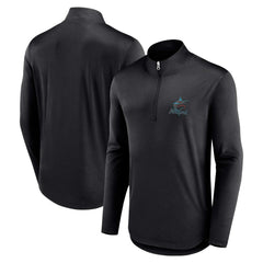 MLB Miami Marlins Fanatics Quarterback Quarter-Zip Top