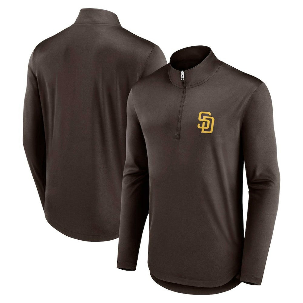 MLB San Diego Padres Fanatics Quarterback Quarter-Zip Top