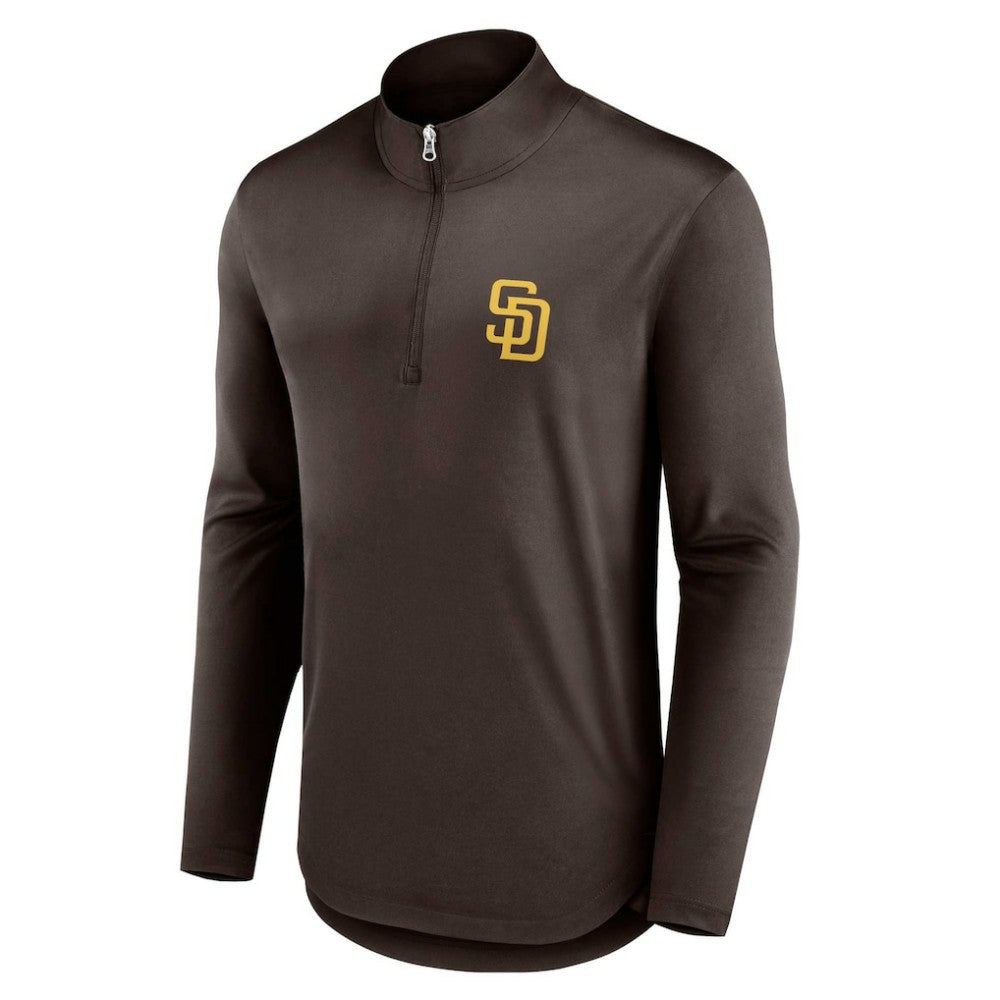MLB San Diego Padres Fanatics Quarterback Quarter-Zip Top