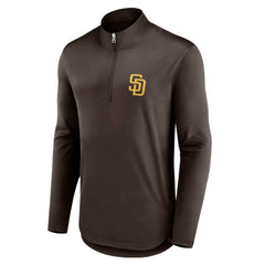 MLB San Diego Padres Fanatics Quarterback Quarter-Zip Top
