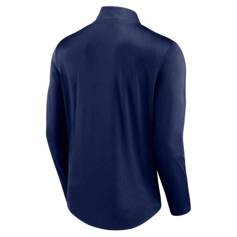 MLB Milwaukee Brewers Fanatics Quarterback Quarter-Zip Top