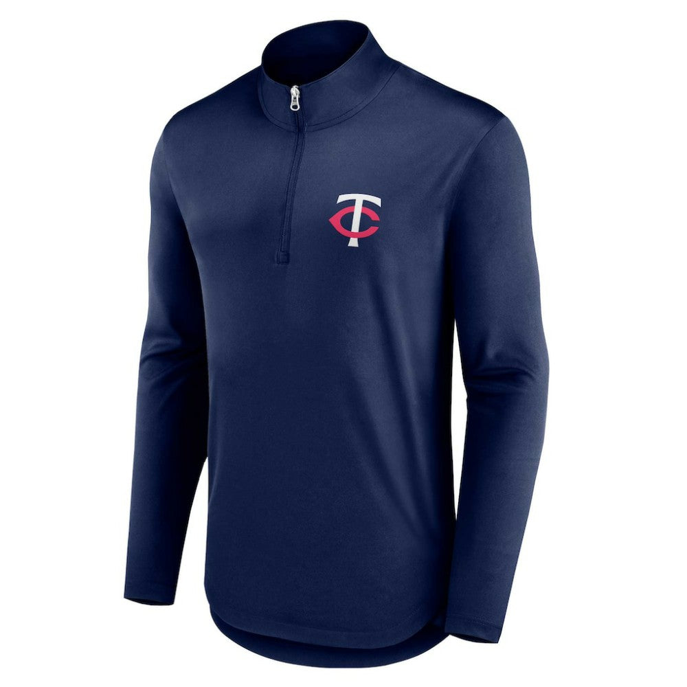 MLB Minnesota Twins Fanatics Quarterback Quarter-Zip Top