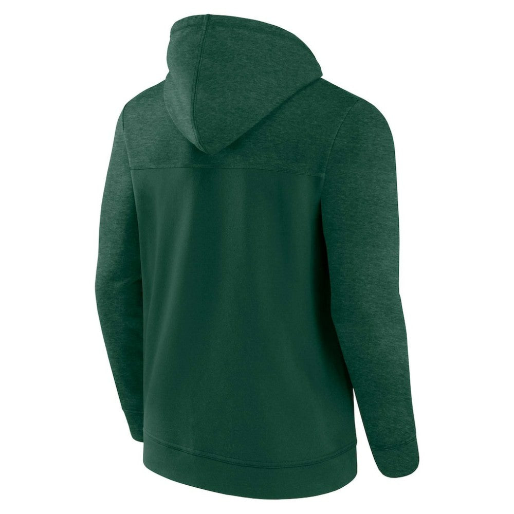 MLB Athletics Fanatics Offensive Line Up Lightweight Full-Zip Hoodie