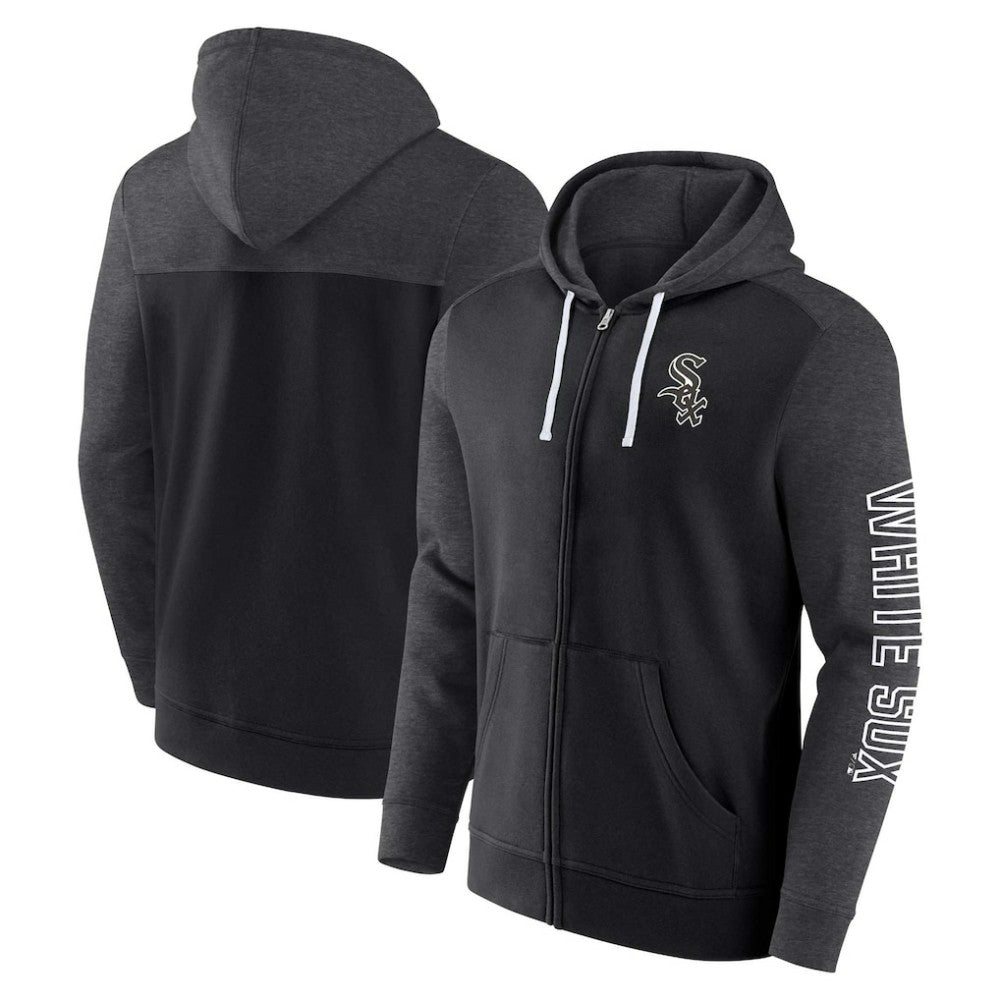 MLB Chicago White Sox Fanatics Offensive Line Up Lightweight Full-Zip Hoodie