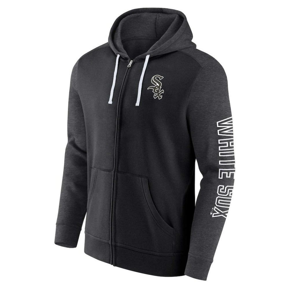 MLB Chicago White Sox Fanatics Offensive Line Up Lightweight Full-Zip Hoodie