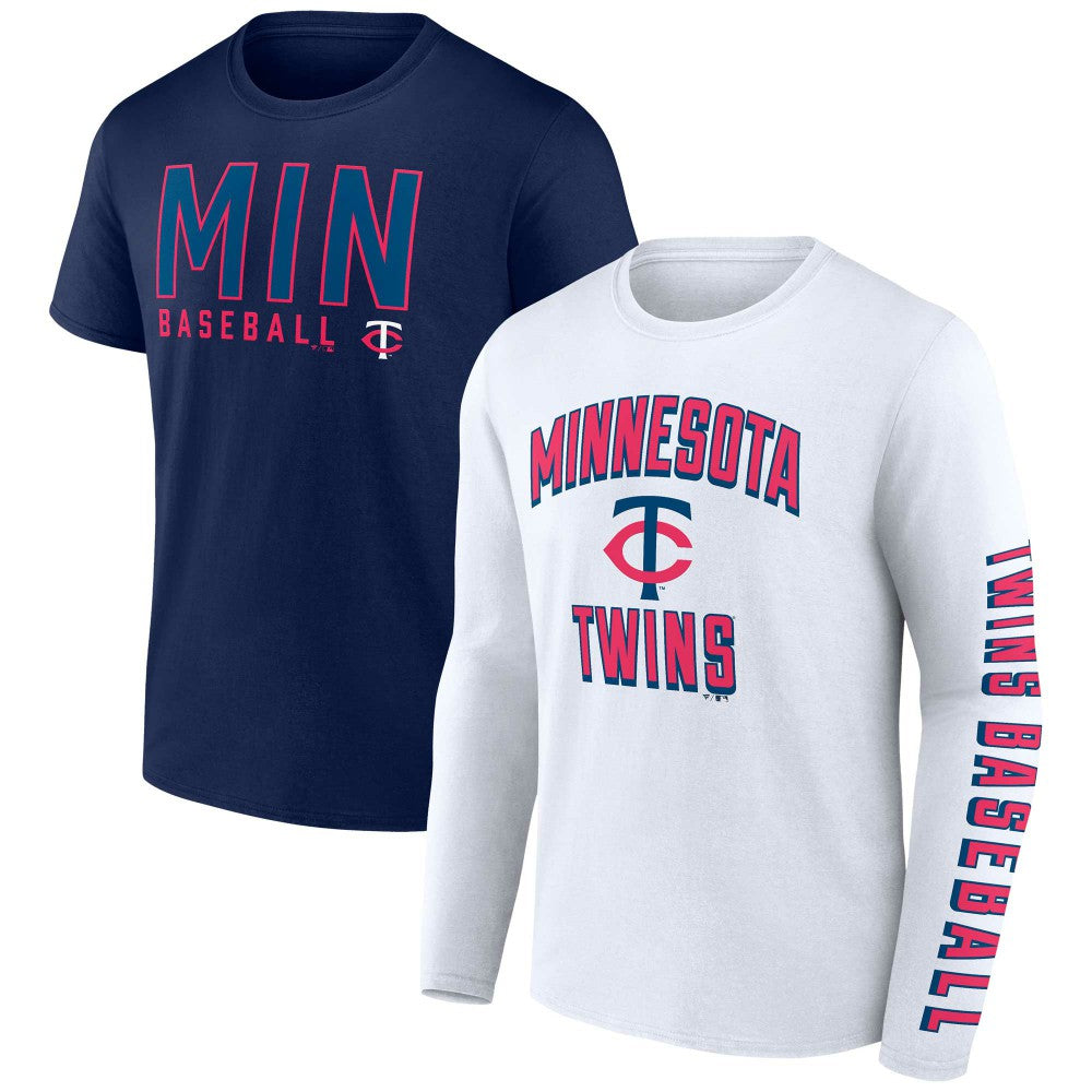 MLB Minnesota Twins Fanatics Two-Pack Combo T-Shirt Set
