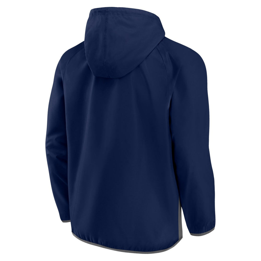 NBA Memphis Grizzlies Anorak Flagrant Foul Color-Block Raglan Hoodie Half-Zip Jacket