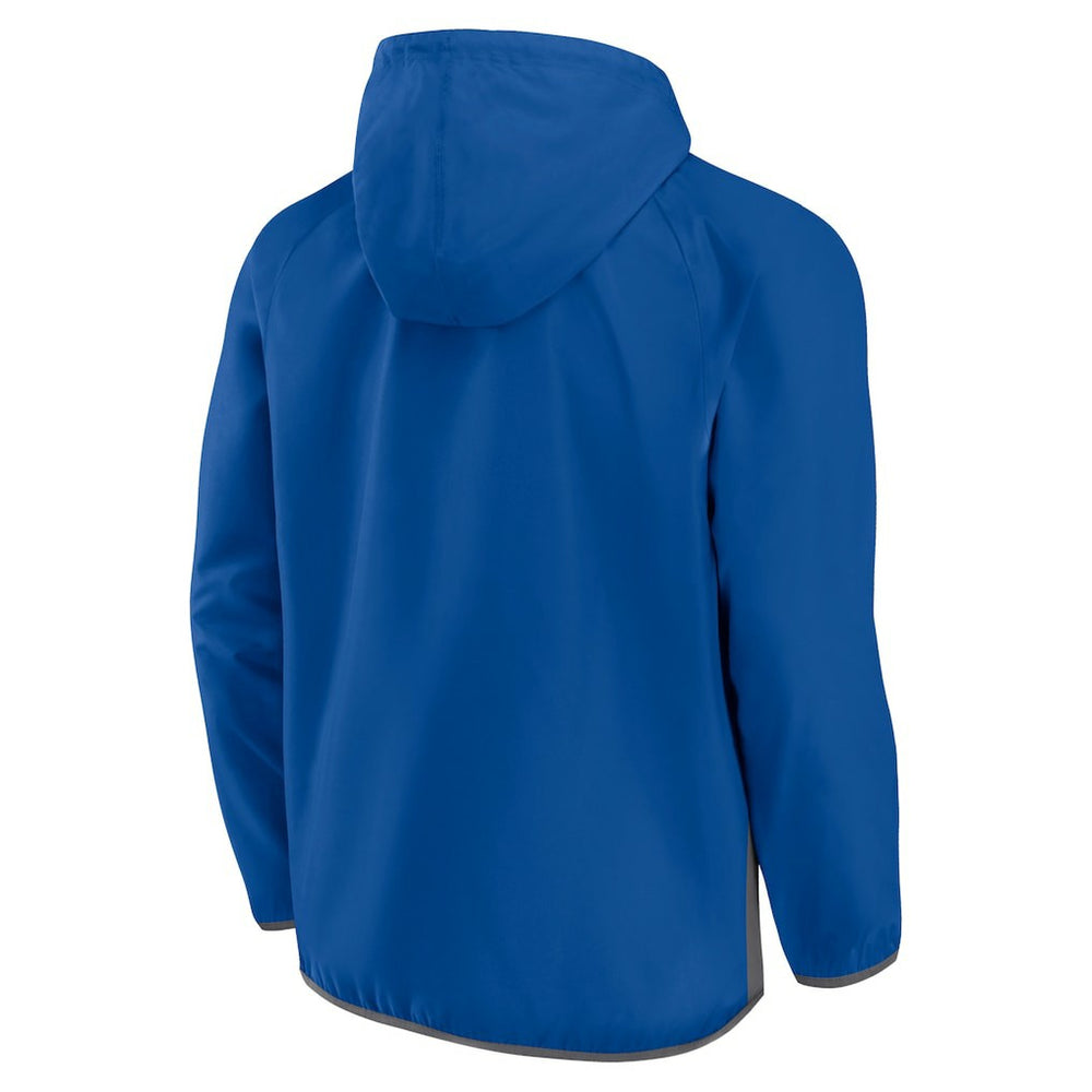 NBA Philadelphia 76ers Anorak Flagrant Foul Color-Block Raglan Hoodie Half-Zip Jacket