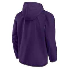 NBA Phoenix Suns Anorak Flagrant Foul Color-Block Raglan Hoodie Half-Zip Jacket