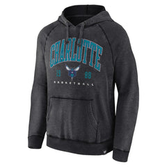 NBA Charlotte Hornets Foul Trouble Snow Wash Raglan Pullover Hoodie