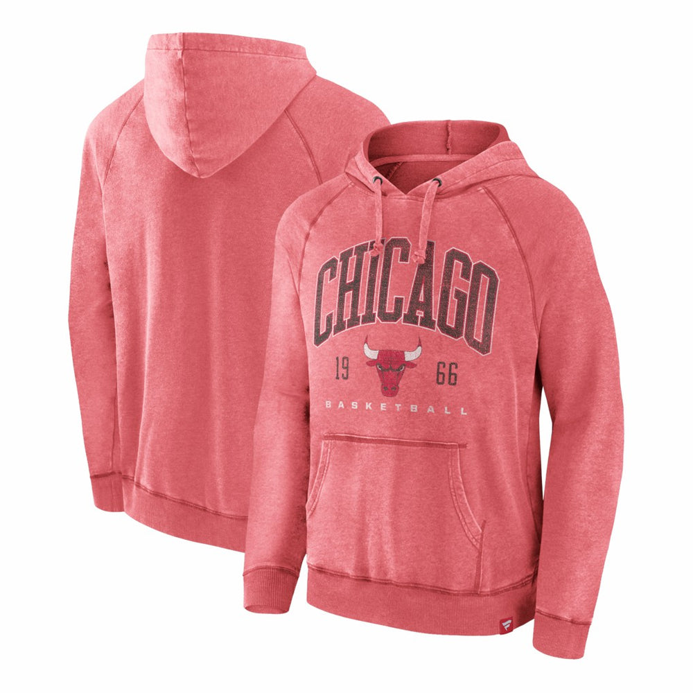 NBA Chicago Bulls Foul Trouble Snow Wash Raglan Pullover Hoodie