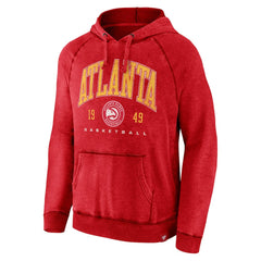 NBA Atlanta Hawks Foul Trouble Snow Wash Raglan Pullover Hoodie