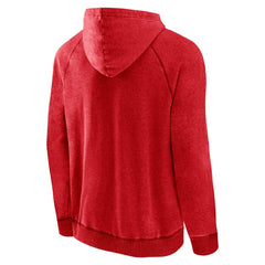 NBA Atlanta Hawks Foul Trouble Snow Wash Raglan Pullover Hoodie