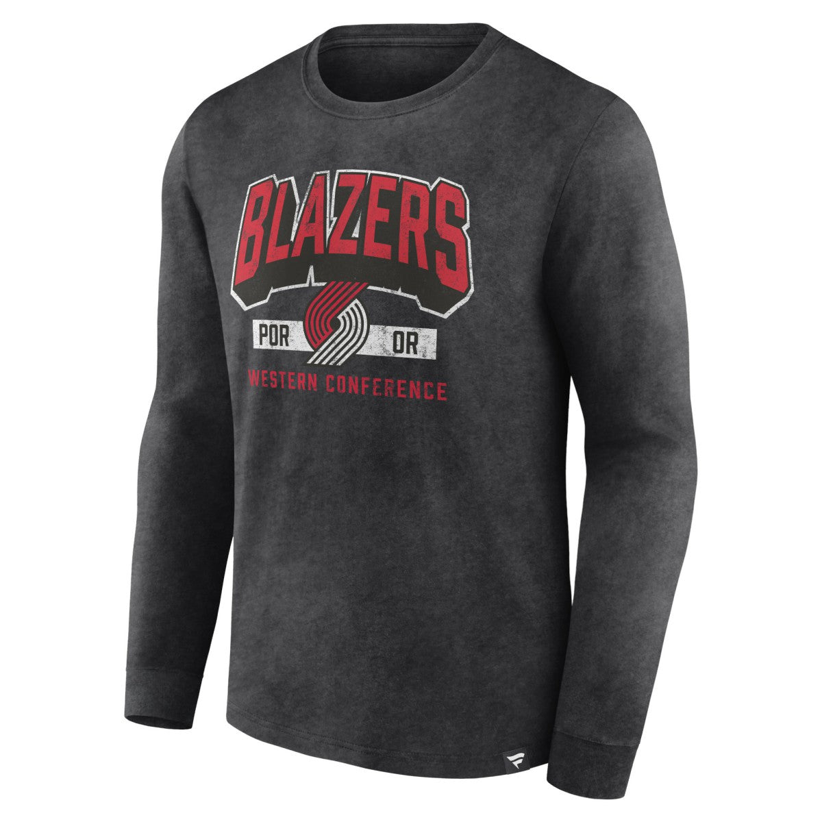 NBA Portland Trail Blazers Front Court Press Snow Wash Long Sleeve T-Shirt