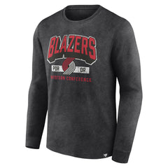 NBA Portland Trail Blazers Front Court Press Snow Wash Long Sleeve T-Shirt